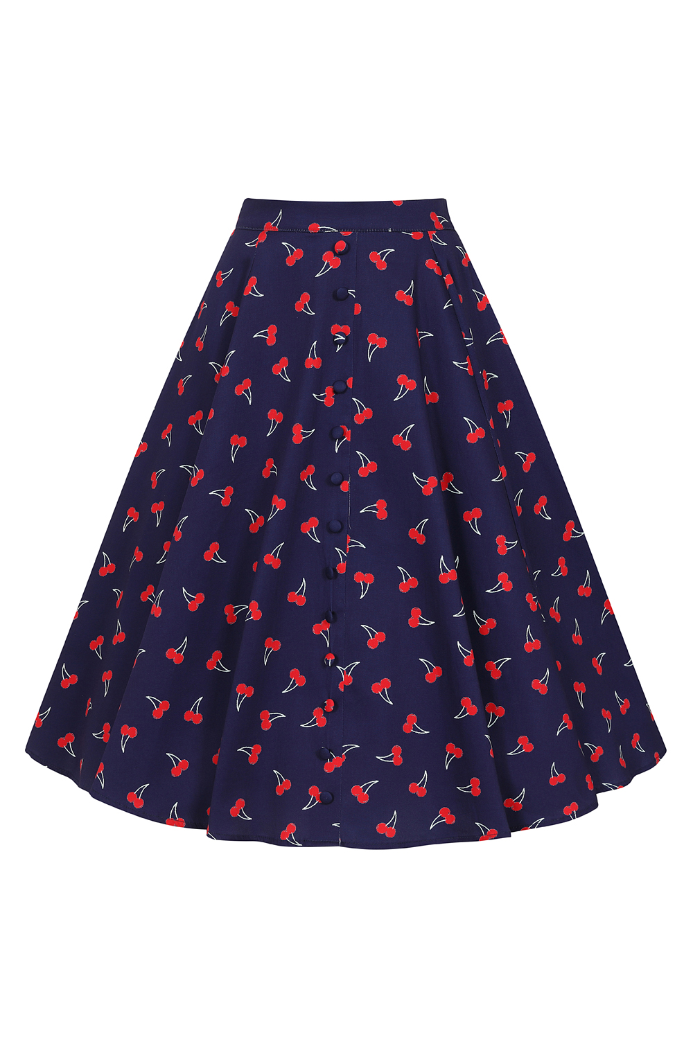 Sweet Cherry Swing Skirt